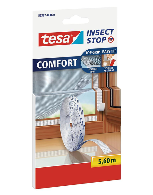 Zdjęcie: Rzep do moskitier Comfort  5,6 m - 10 mm TESA