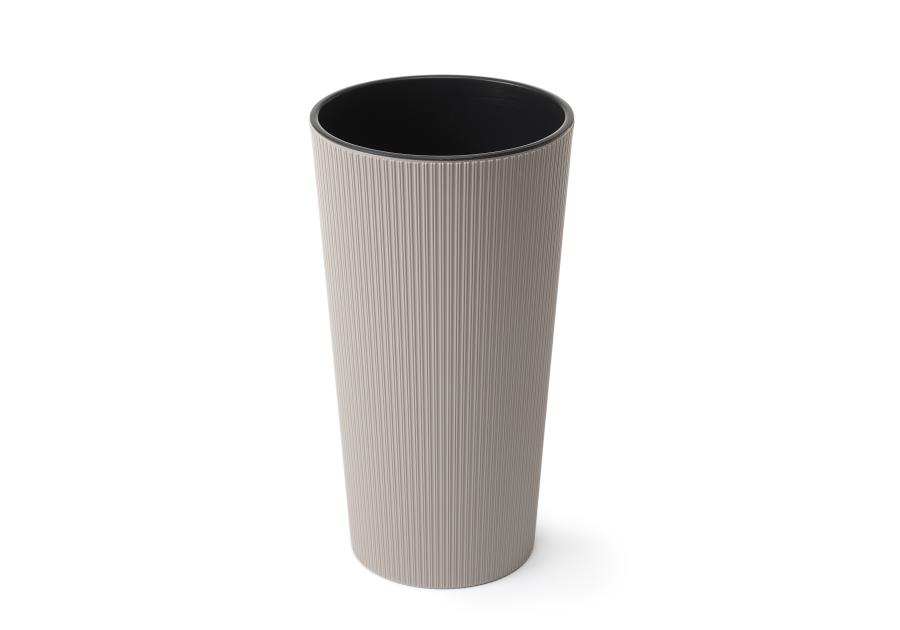 Zdjęcie: Donica Lilia 400 mm jumper, taupe LAMELA