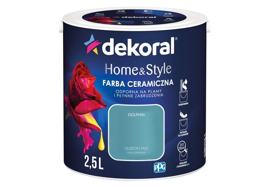 Zdjęcie: Farba ceramiczna Home&Style dolphin 2,5 L DEKORAL