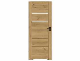 Drzwi wewnętrzne Chicago dąb górski 80 cm pełne z podcięciem slim WINDOOR