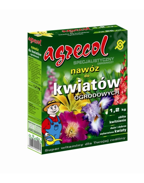 Zdjęcie: Nawóz do kwiatów ogrodowych 1,2 kg AGRECOL