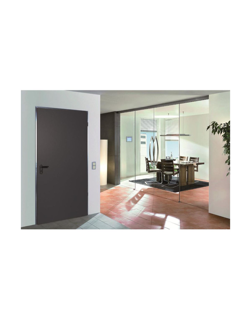 Zdjęcie: Drzwi stalowe ZK ISO 900x2000 mm RAL 7016 grafit HORMANN