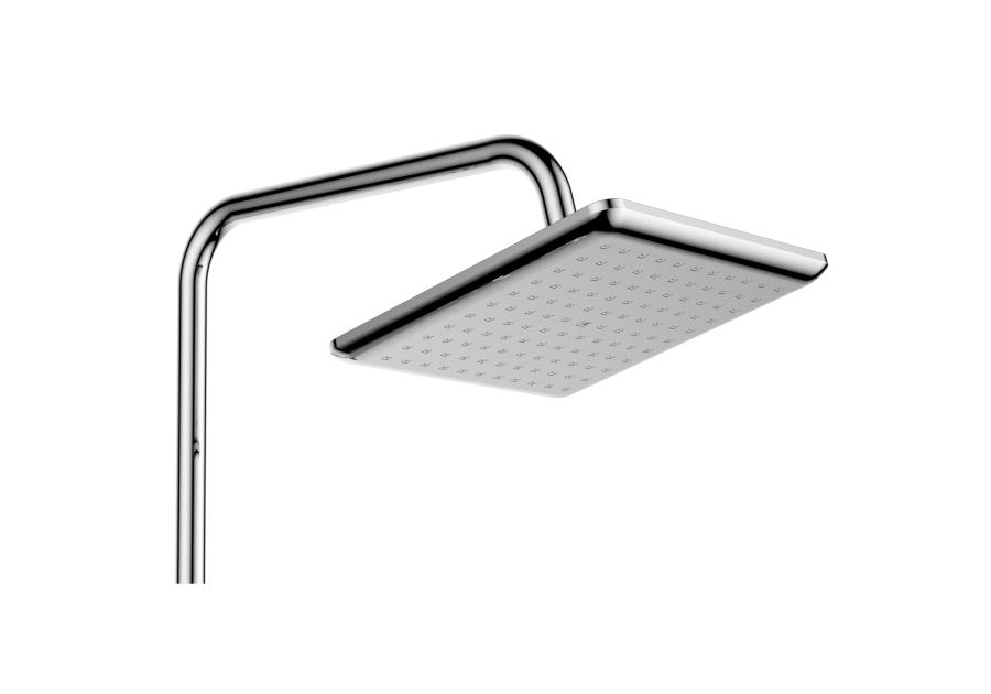 Zdjęcie: Deszczownia z baterią natryskową Neri chrom INVENA