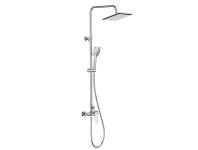 Zdjęcie: Deszczownia z baterią natryskową Neri chrom INVENA