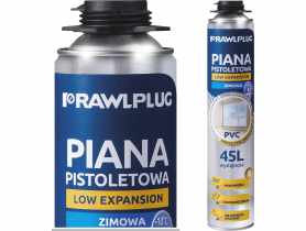 Piana wężykowa niskoprężna do PVC zimowa 750 ml RAWLPLUG