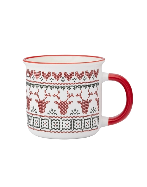 Zdjęcie: Kubek prosty 400 ml dekoracja scandi winter C ALTOM DESIGN