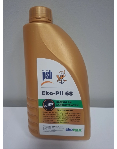 Zdjęcie: Olej do smarowania łańcuchów pił mechanicznych EKO-PIL 68 -  1 L PSB