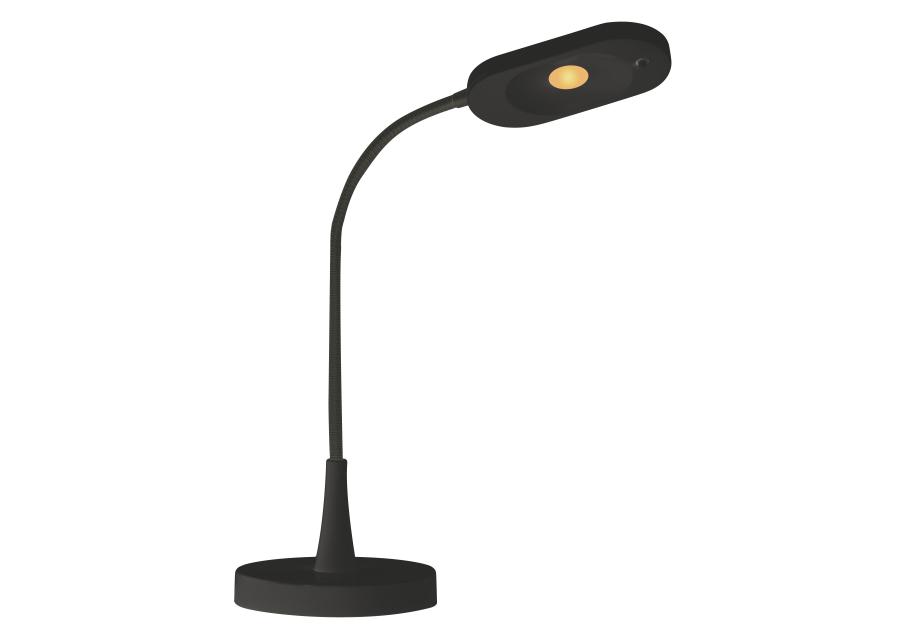 Zdjęcie: Lampa biurkowa LED black & home czarna EMOS