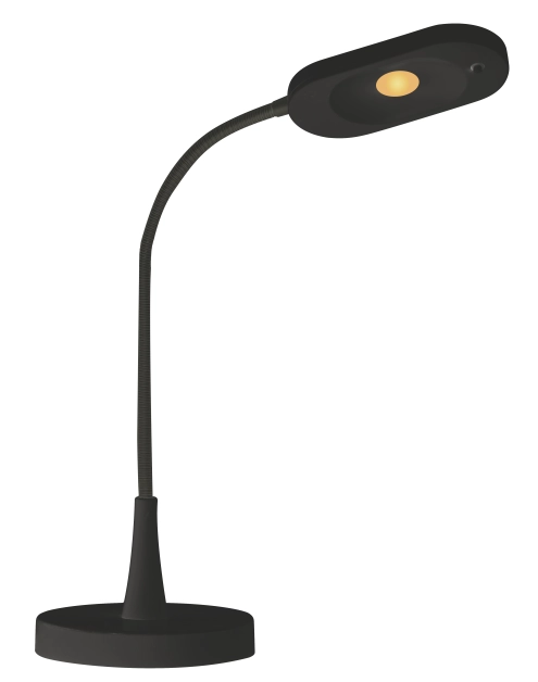 Zdjęcie: Lampa biurkowa LED black & home czarna EMOS