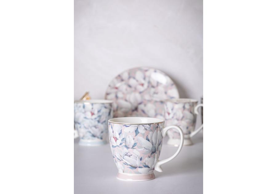 Zdjęcie: Filiżanka jumbo Magnolia różowa na stopce 420 ml ALTOM DESIGN