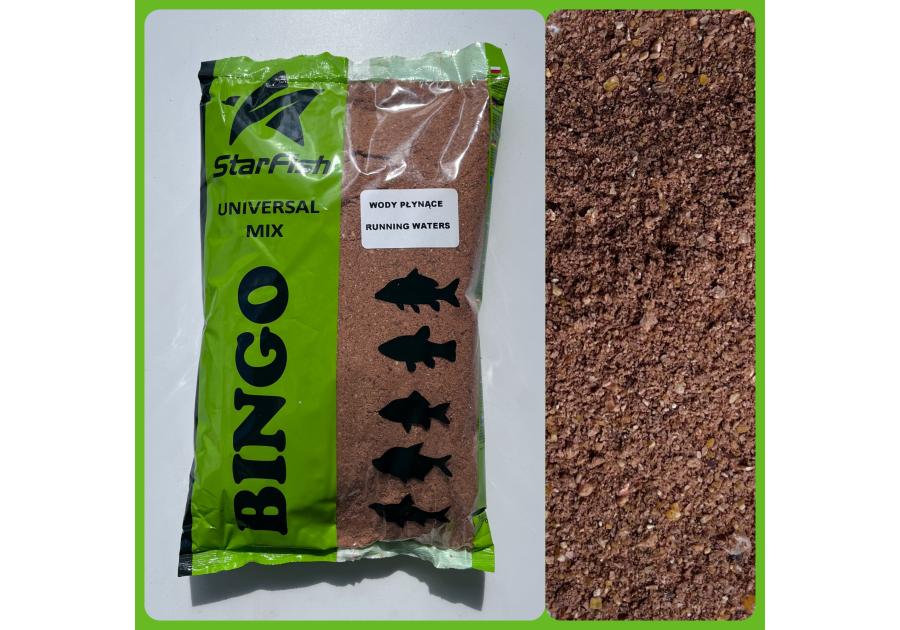 Zdjęcie: Zanęta Bingo 0,850 kg Wody Płynące STARFISH