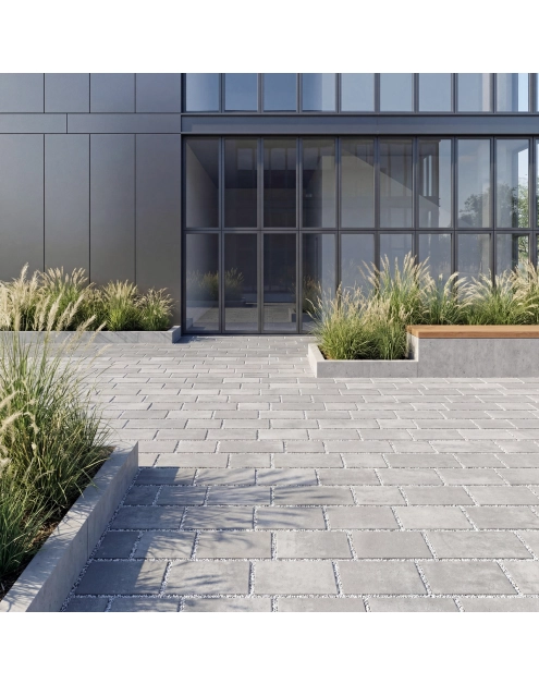 Zdjęcie: Kostka ażurowa Triada Retencja+ szary POLBRUK