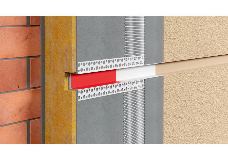 Zdjęcie: Listwa do boniowania PVC bez siatki BP11 H3R L300 biała BELLA PLAST