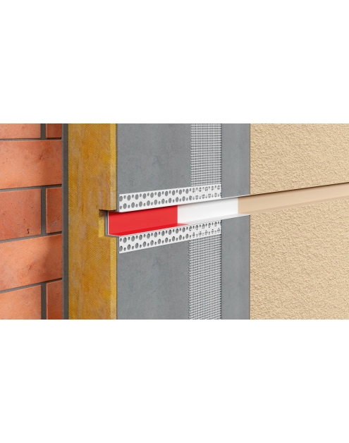 Zdjęcie: Listwa do boniowania PVC bez siatki BP11 H3R L300 biała BELLA PLAST