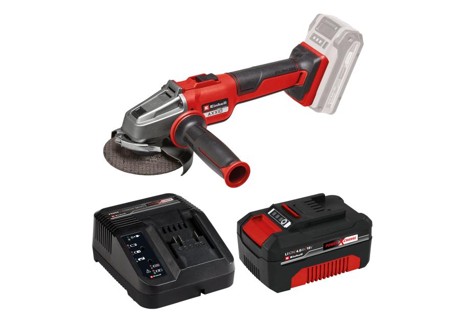 Zdjęcie: Szlifierka kątowa bezszczotkowa aku 18 V AXXIO EINHELL