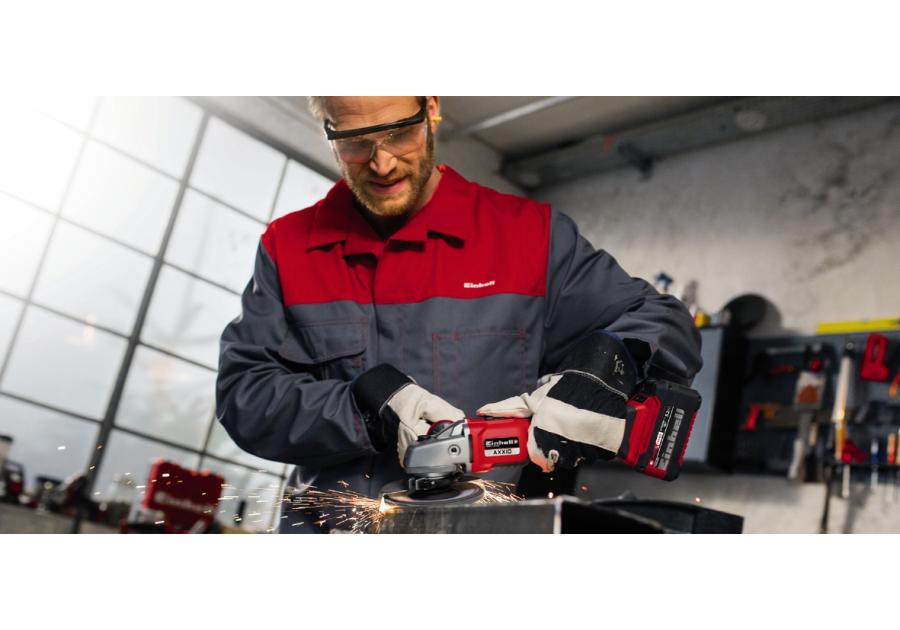 Zdjęcie: Szlifierka kątowa bezszczotkowa aku 18 V AXXIO EINHELL