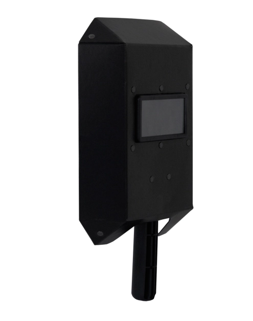 Zdjęcie: Maska spawalnicza z drewnianym uchwytem DEDRA