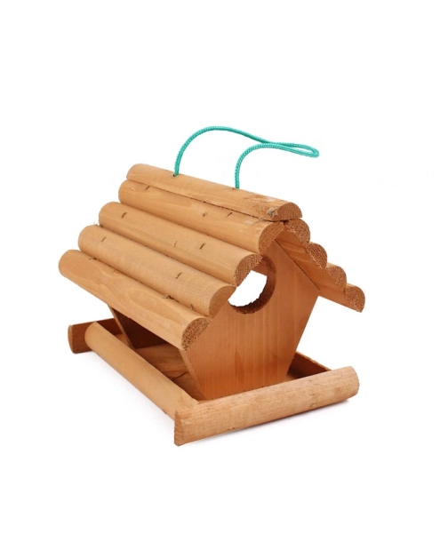 Zdjęcie: Karmnik dla ptaków 22x16x16 cm drewniany mały TIN TOURS