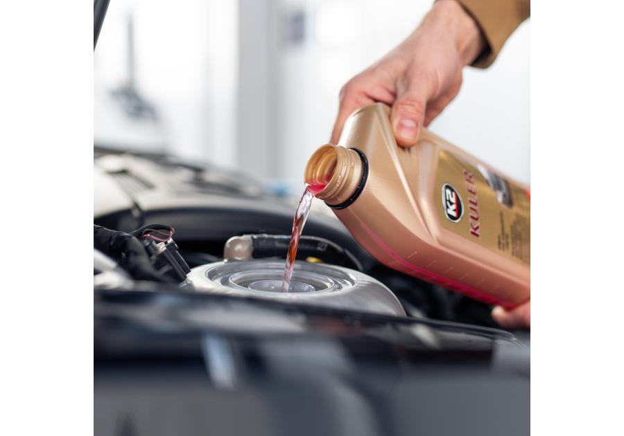 Zdjęcie: Płyn do chłodnic 1 L różowy Kuler K2