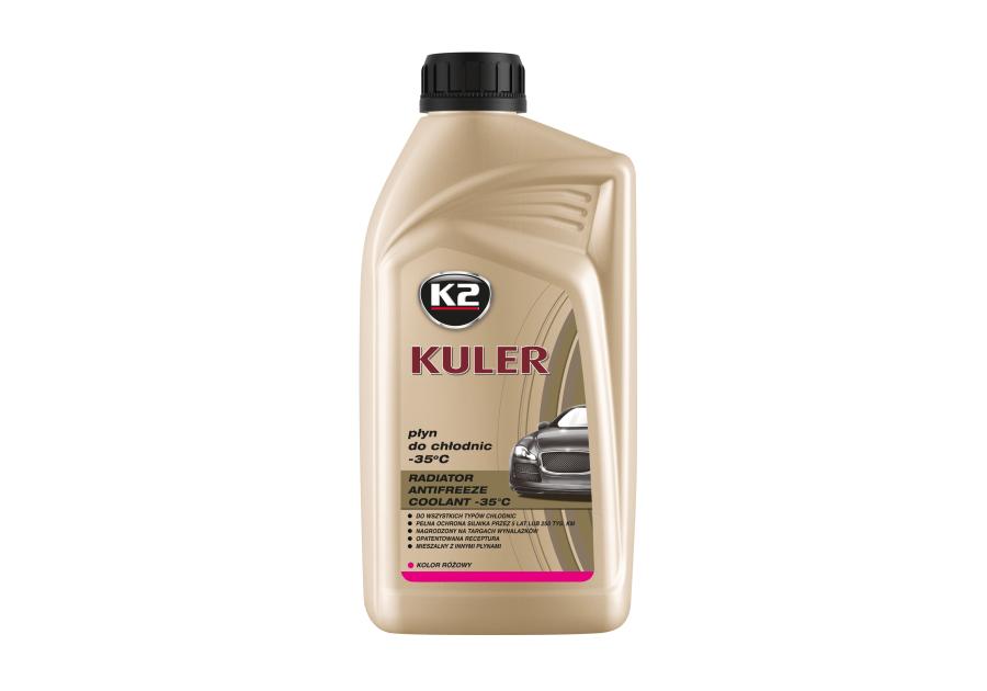 Zdjęcie: Płyn do chłodnic 1 L różowy Kuler K2