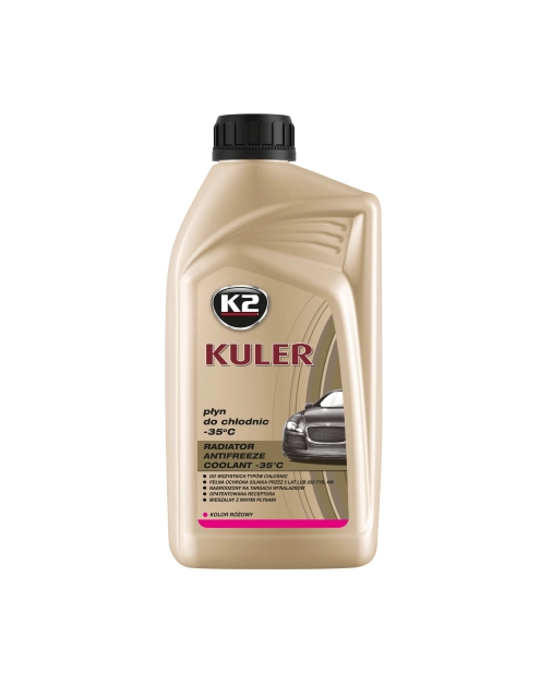 Zdjęcie: Płyn do chłodnic 1 L różowy Kuler K2
