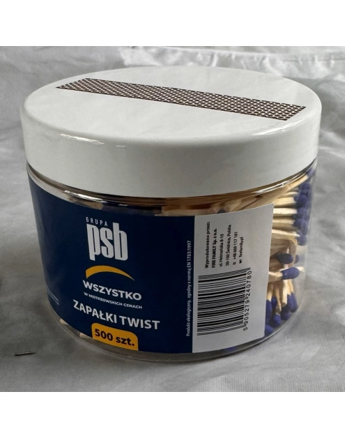 Zdjęcie: Zapałki Twist 500 szt. PSB