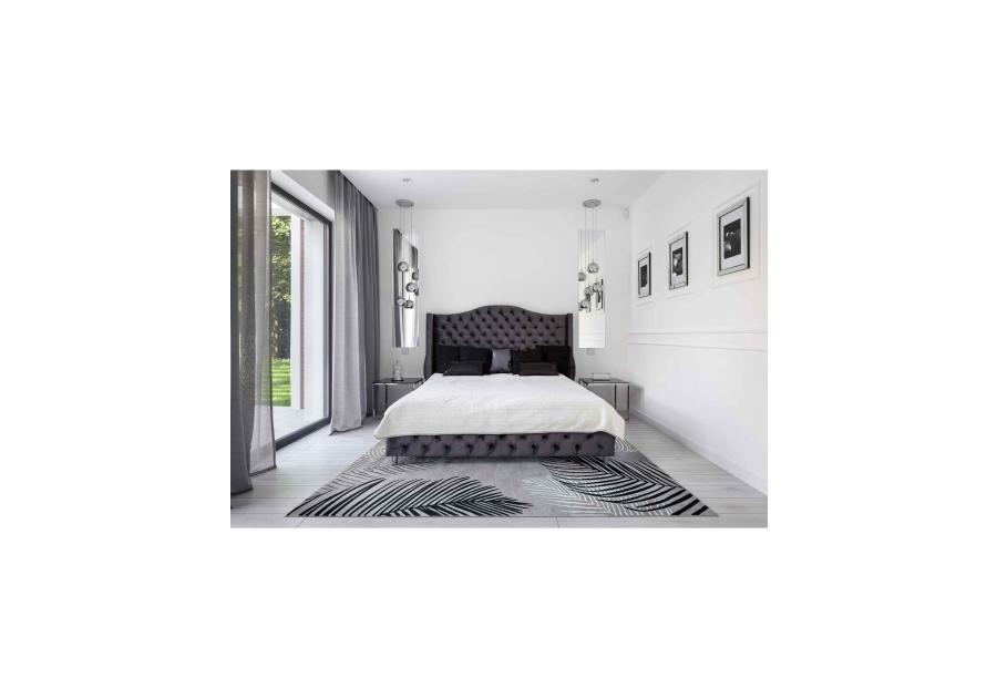 Zdjęcie: Dywan Grece 120x170 cm palmy szary MULTI-DECOR