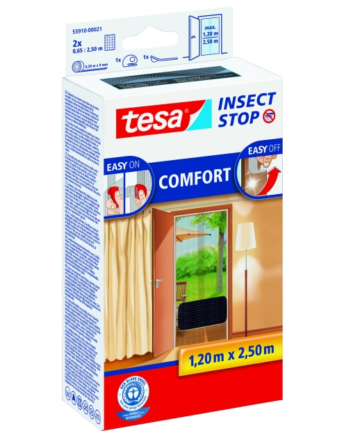 Zdjęcie: Moskitiera balkonowa Comfort 1,2x2,5 m TESA