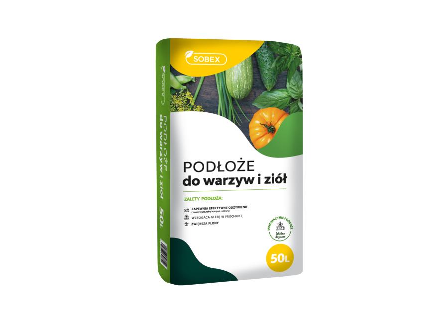 Zdjęcie: Podłoże do warzyw i ziół 50 L (B+R 2) SOBEX