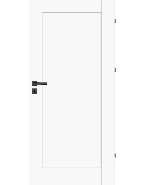 Zdjęcie: Drzwi wewnętrzne Nea 80P biały, pełne NAWADOOR