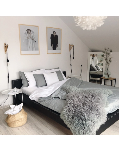 Zdjęcie: Pościel Grey 200x200+80x80 - 2 szt. DECO KING