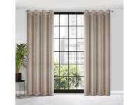 Zdjęcie: Zasłona gotowa Adela 140x250 cm beżowy EUROFIRANY