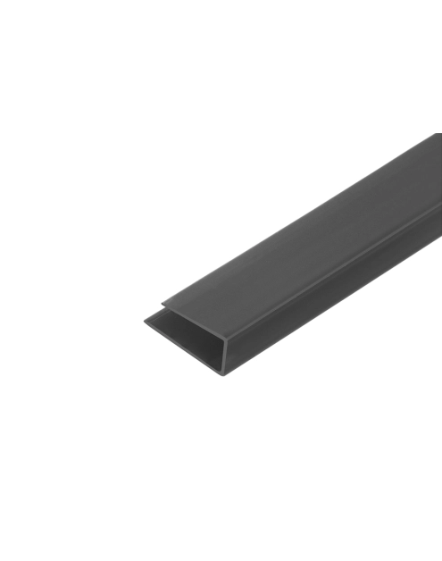 Zdjęcie: Listwa startowa do paneli ściennych PVC 3 m Grafitowa CEZAR