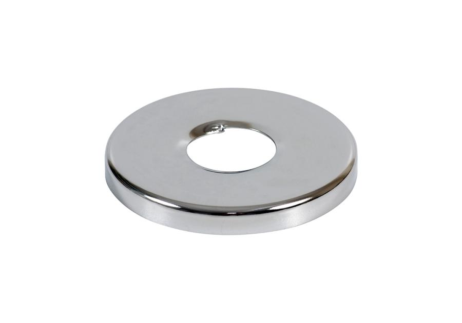 Zdjęcie: Rozeta płaska 3/4 wysoka z gwintem chromowana TYCNER