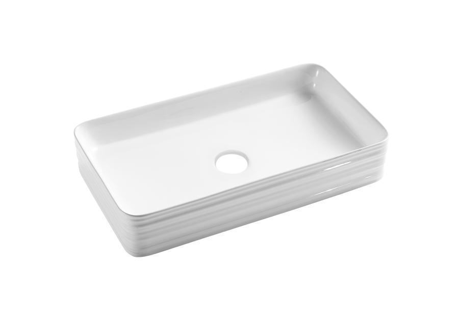 Zdjęcie: Umywalka nablatowa Akte Trend 66 cm prostokątna INVENA