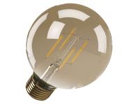 Zdjęcie: Żarówka LED Vintage G95, E27, 4 W (40 W), 470 lm, ciepła biel EMOS