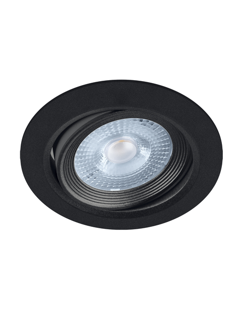 Zdjęcie: Sufitowa oprawa punktowa SMD LED Moni C 5 W WW Black kolor czarny 5 W STRUHM