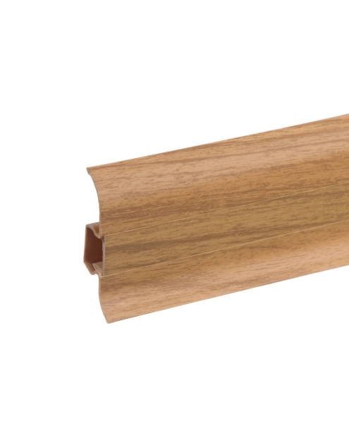 Zdjęcie: Listwa przypodłogowa PVC Premium Classic 22x59 mm; 2,20 m Dąb Jasny Mat CEZAR