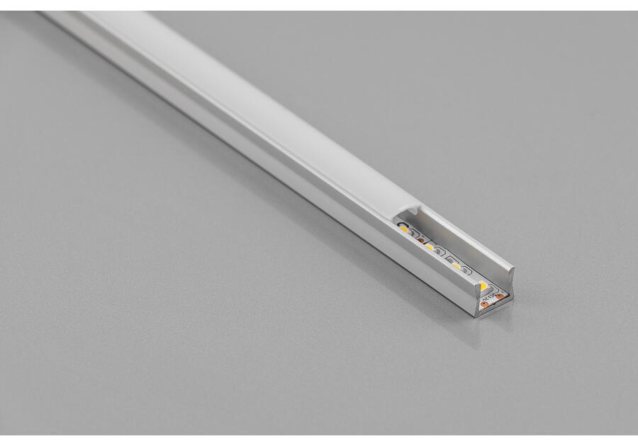 Zdjęcie: Profil LED Glax srebrny mikro nakładany 300 cm GTV