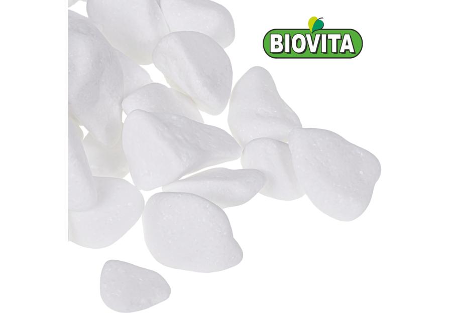 Zdjęcie: Otoczak Extra White Thassos 10-30mm 20 Kg BIOVITA