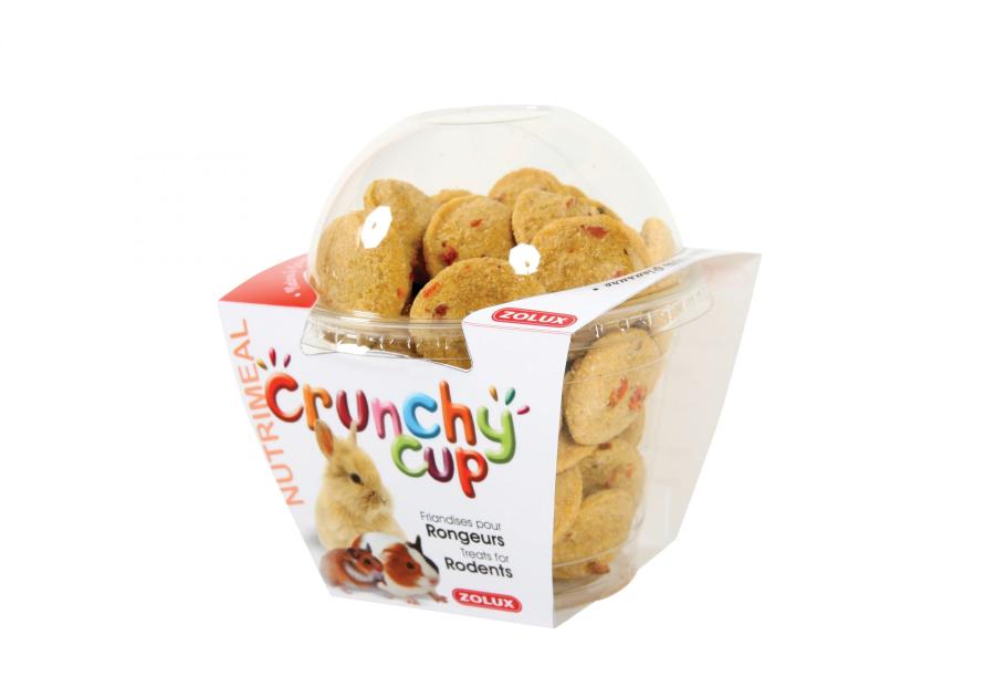 Zdjęcie: Przysmak naturalny dla gryzoni Crunchy Cup marchew 200 g ZOLUX