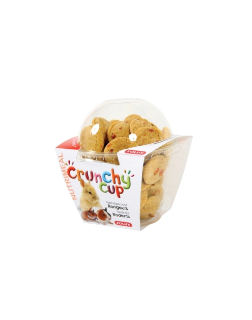 Zdjęcie: Przysmak naturalny dla gryzoni Crunchy Cup marchew 200 g ZOLUX