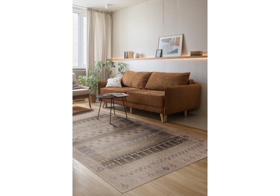 Zdjęcie: Dywan Kemet 120x170 cm aztecki szary MULTI-DECOR