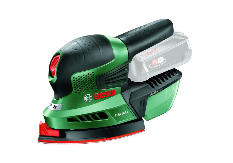 Zdjęcie: Szlifierka akumulatorowa oscylacyjna delta 18 V PSM BOSCH