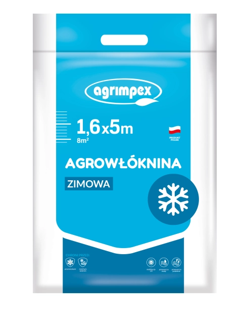 Zdjęcie: Agrowłóknina osłaniająca zimowa 50 g biała 1,6 x 5 m AGRIMPEX