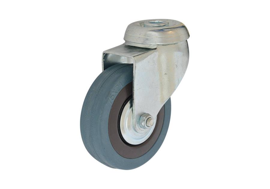 Zdjęcie: Zestaw jezdny obrotowy 75 mm, 50 kg otwór METRO