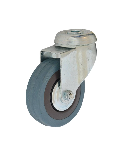 Zdjęcie: Zestaw jezdny obrotowy 75 mm, 50 kg otwór METRO