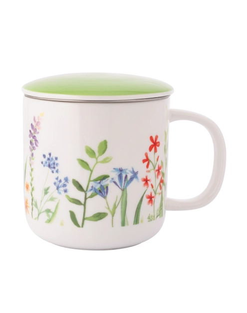 Zdjęcie: Kubek Przebudzenie natury 380 ml z zaparzaczem i pokrywką ALTOM DESIGN