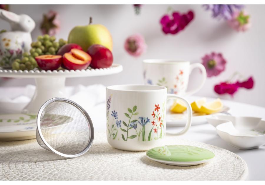 Zdjęcie: Kubek Przebudzenie natury 380 ml z zaparzaczem i pokrywką ALTOM DESIGN