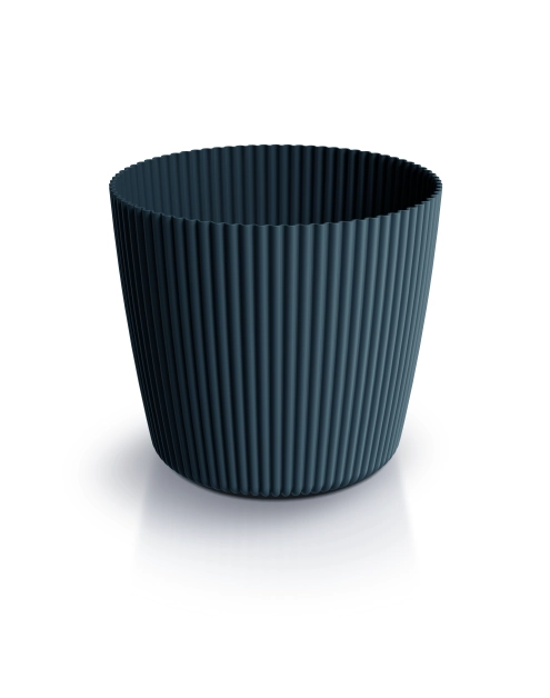 Zdjęcie: Doniczka Milly Round antracyt, wysokość 11,4 cm PROSPERPLAST